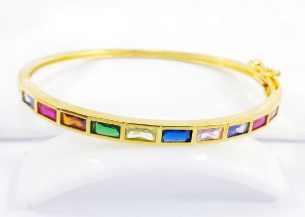 Bracelete com pedras de zircônia - Image 2