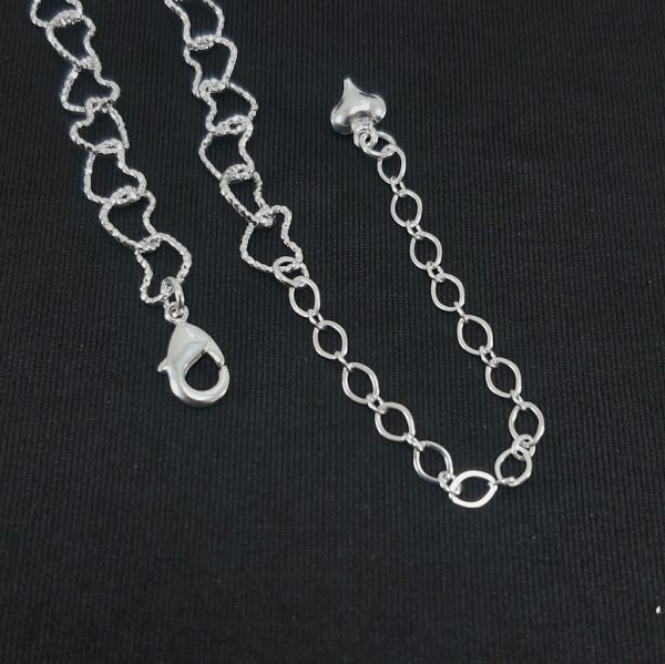 Choker elo coração vazado detalhado - Image 2