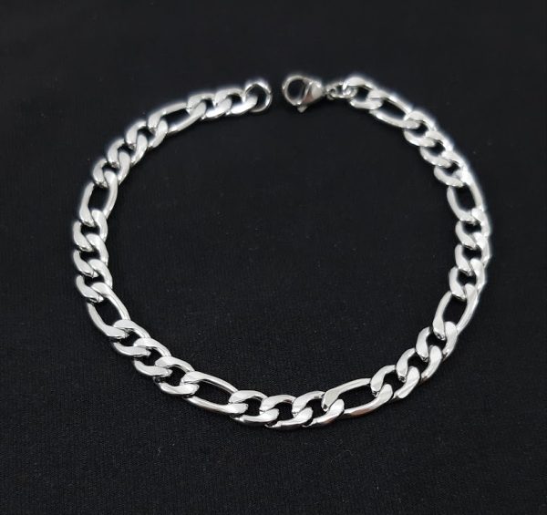 Pulseira masculino elo Fígaro