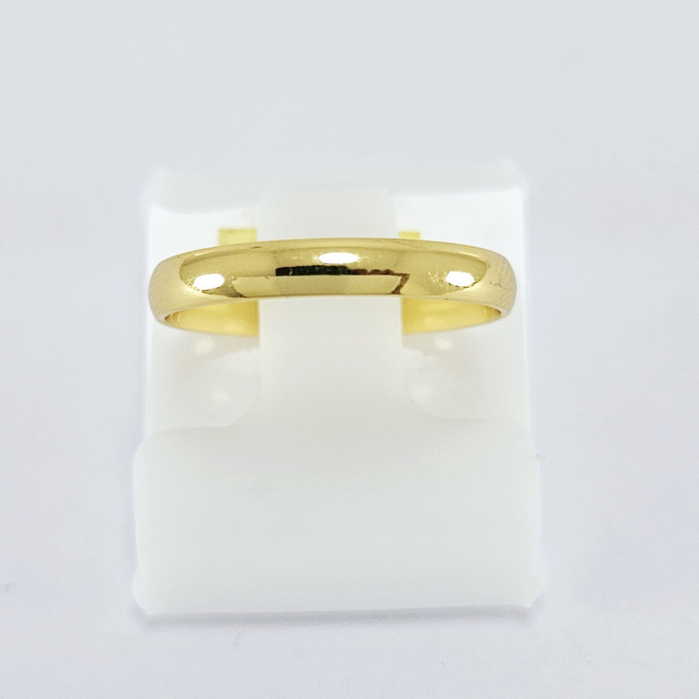 Aliança boleada lisa - Imagem 2