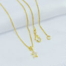 Gargantilha estrela cristal