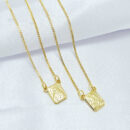 Escapulário N.S do Carmo e sagrado coração de Jesus / Placa menor