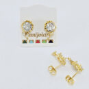 Brinco Girassol Cravejado