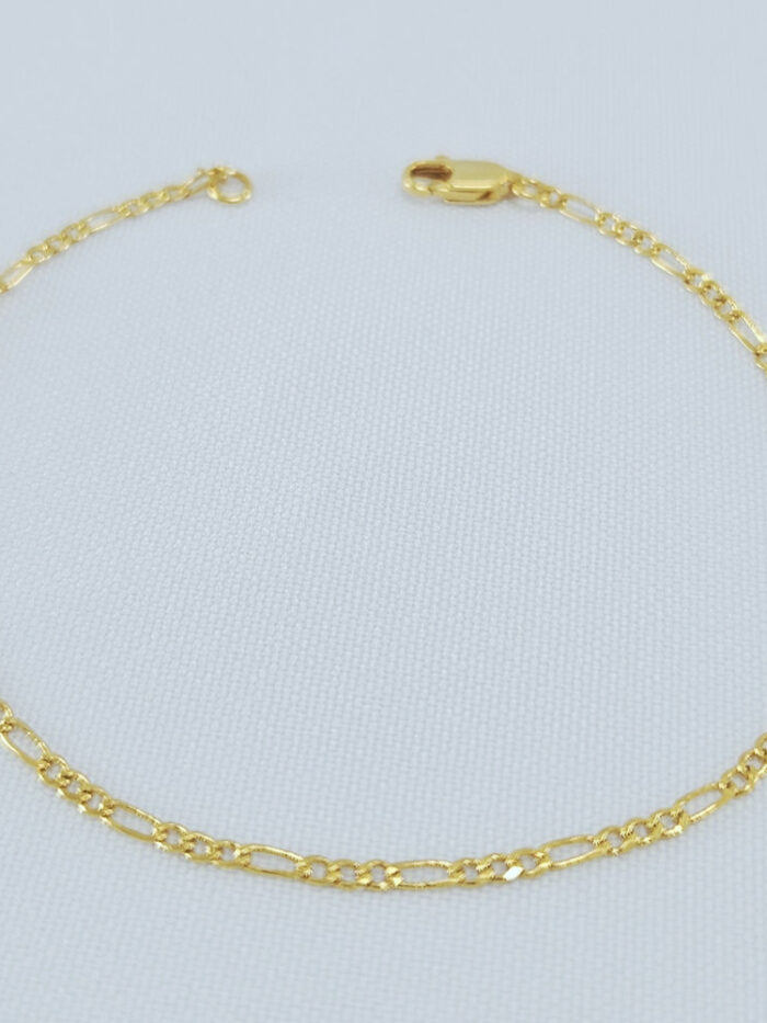 Pulseira masculina figaro