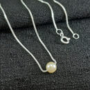 Gargantilha veneziana com detalhe em pérola