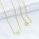 Gargantilha com pérola