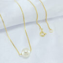 Gargantilha veneziana com pérola