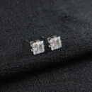 Brinco ponto de luz quadrado