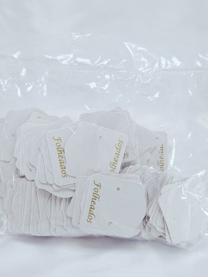 Pacote de Tags Folheados