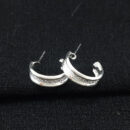 Argola detalhe fosco borda boleada