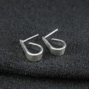 Brinco estilo gota vazado