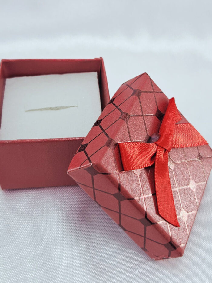 Caixinha para anel detalhado