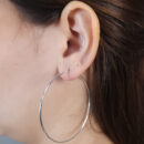 Argola fio liso fechado