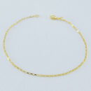 Pulseira masculino elos caixa dourado