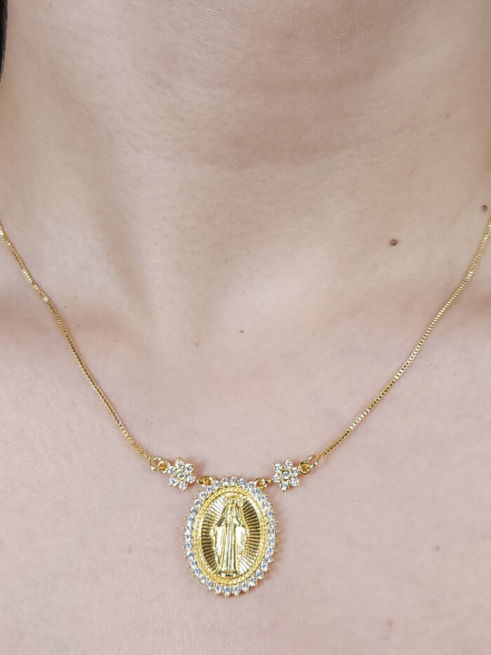 Gargantilha nossa senhora das graças