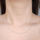 Gargantilha elo vazado