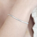 Pulseira malha estilo rabo de rato