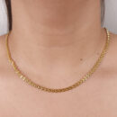 Gargantilha choker entrelaçado