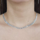 Gargantilha chocker com plaquinha detalhe martelado