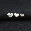 Brinco trio coração