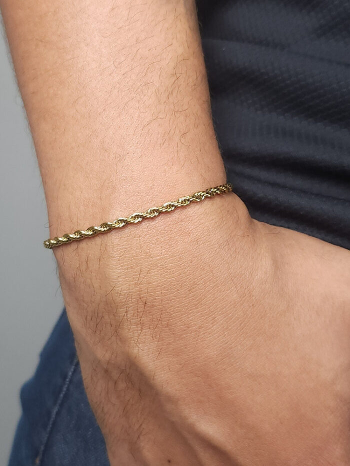 Pulseira masculina elo baiano