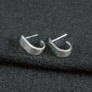 Brinco estilo argola faixa grossa