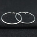 Argola fio quadrado liso