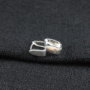 Brinco argola quadrado