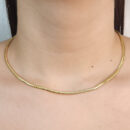 Gargantilha chocker rabo de rato