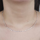 Gargantilha chocker estilo elos gota detalhado