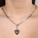 Gargantilha elo cartier grosso