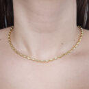 Gargantinha chocker elos tubos detalhado