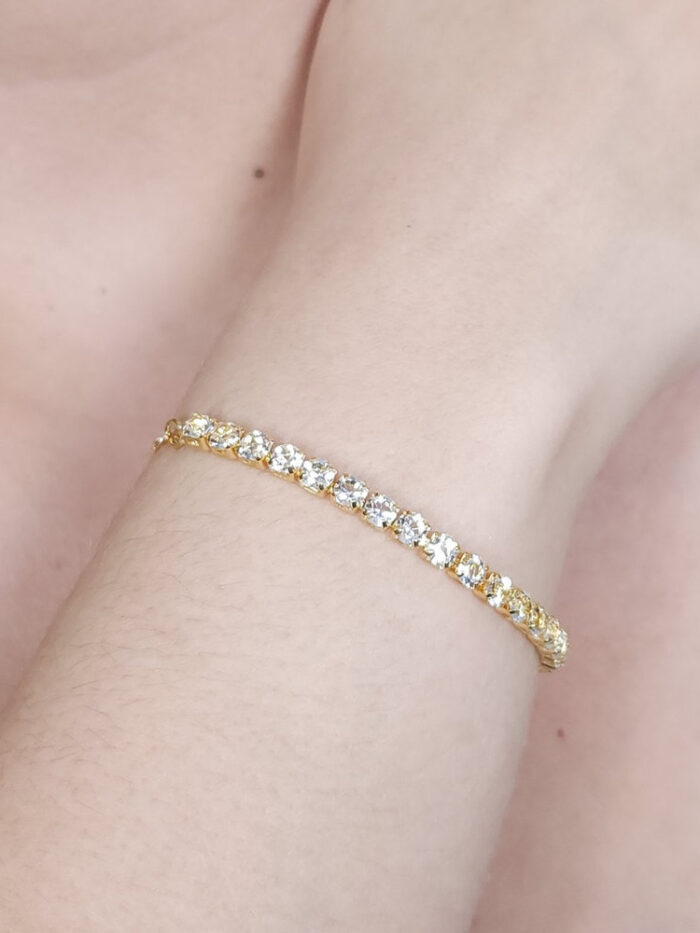 Pulseira rivera cristais