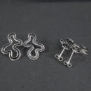 Brinco orgânico ondulado