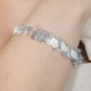 Pulseira ramo de folhas