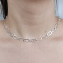 Gargantilha chocker elo oval