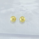 Brinco bolinha fosca