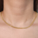 Gargantilha chocker  elos detalhada