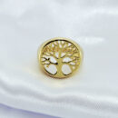 Anel arvore da vida com detalhe vazado