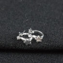 Argolinha com estrela liso