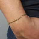 Pulseira masculina elo grumet