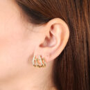 Brinco Ear Cuff com quatro fios