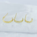 Trio de brinco fio detalhado