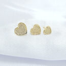 Trio coração borda lisa e fosco