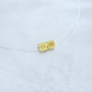 Gargantilha de nylon com nossa senhora aparecida