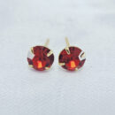 Brinco antialergico pedra ponto de luz IVOPITA