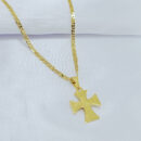 Gargantilha masculina com crucifixo