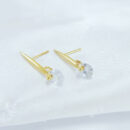 Brinco base navete com ponto de luz