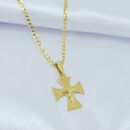 Cordão masculino com cruxifixo