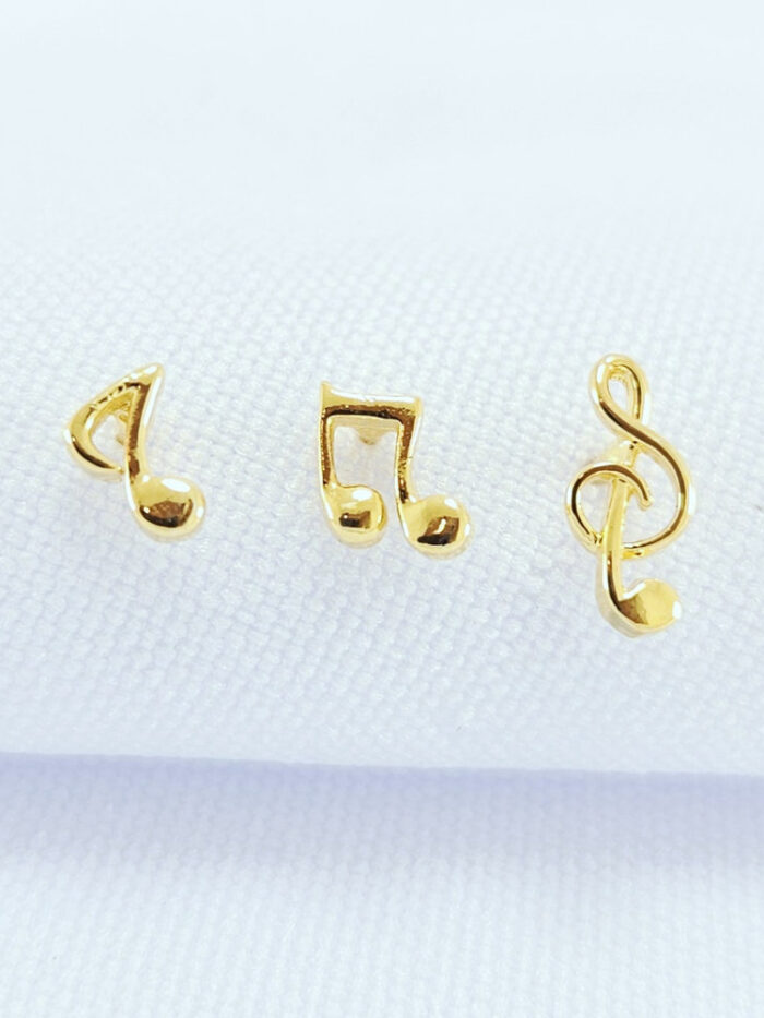 Brinco trio notas musicais